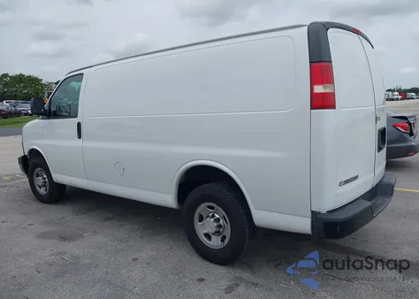 2020 Chevrolet Express Cargo Rwd 2500 Regular Wheelbase Wt from USA, damaged, VIN 1GCWGAFP4L1153737